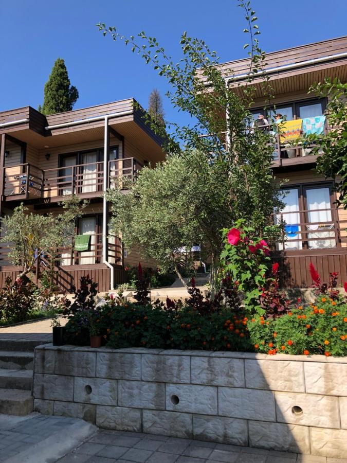 Hotel Eco Village New Athos ภายนอก รูปภาพ