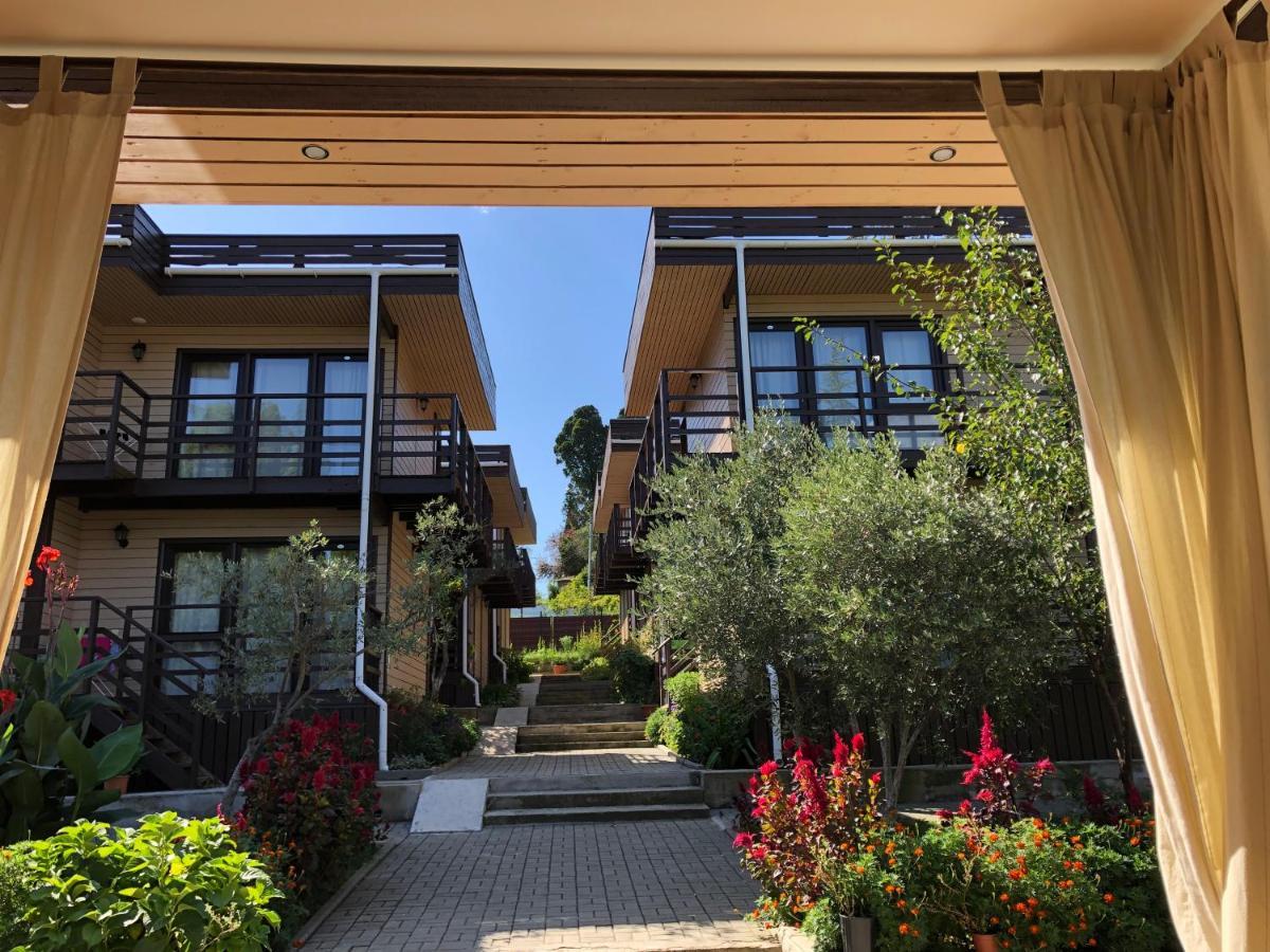 Hotel Eco Village New Athos ภายนอก รูปภาพ