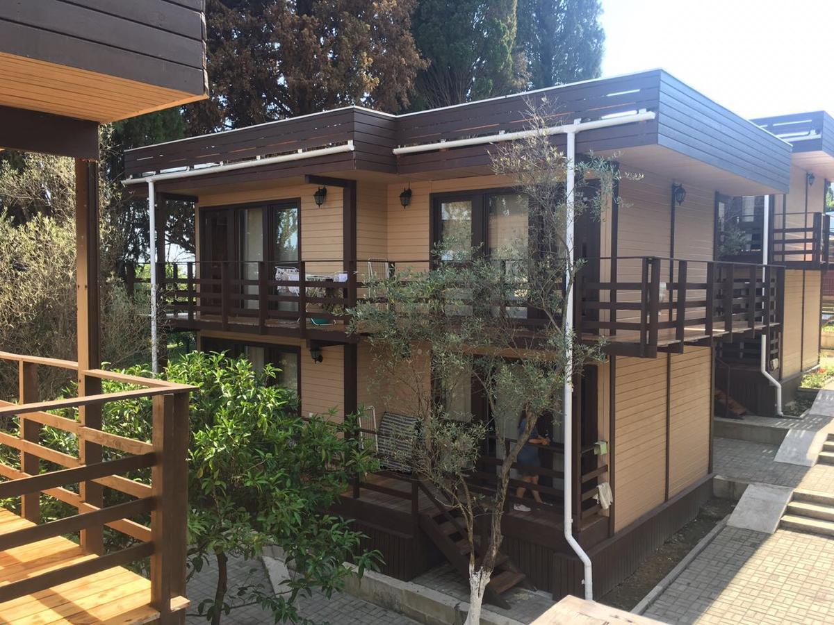 Hotel Eco Village New Athos ภายนอก รูปภาพ